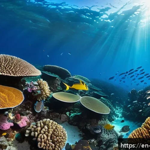 Home 32 동티모르 다이빙 명소 - A vibrant underwater scene showcasing Timor-Leste’s remote coral gardens, featuring a diverse array ...